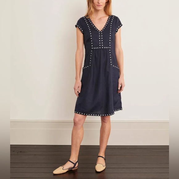 Boden Dresses & Skirts - Boden Leandra Embroidered Dress Size 4